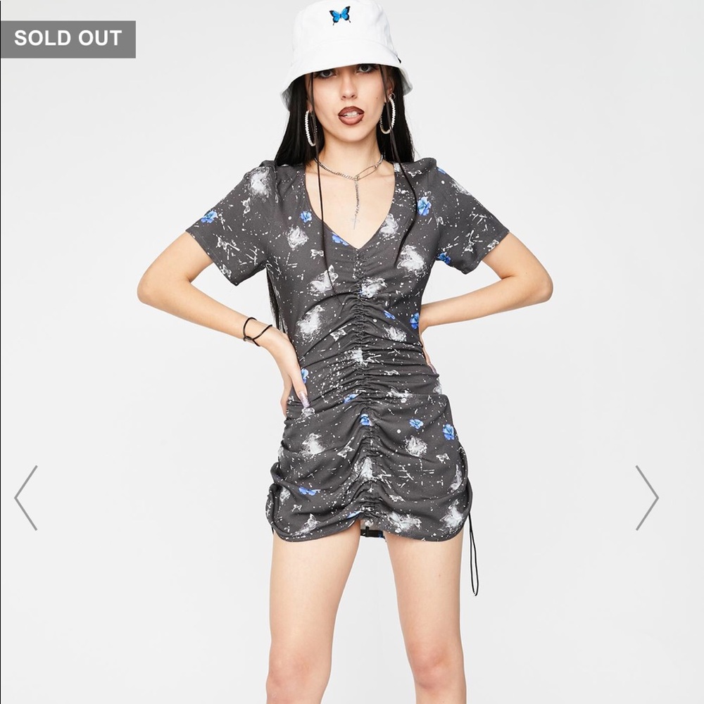 Local Heroes Ruched Butterfly Dress
